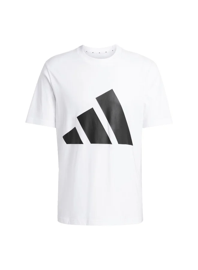 اديداس Adidas M Bl Sj T White Training T-Shirts For Men XS