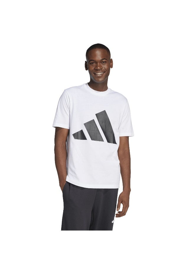 Adidas M Bl Sj T White Training T-Shirts For Men XS - Image 2