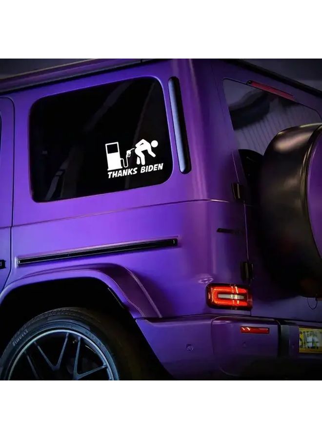 Laser Color Fuel Consumption Warning Sticker Tank Decal For Cars Easy Apply Remove - Image 2