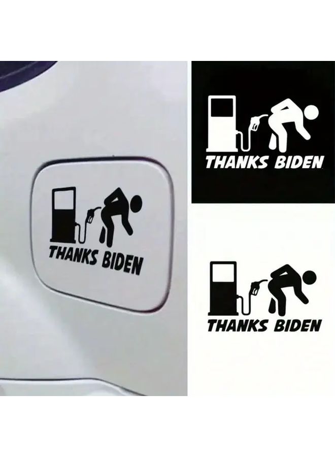 Laser Color Fuel Consumption Warning Sticker Tank Decal For Cars Easy Apply Remove - Image 3
