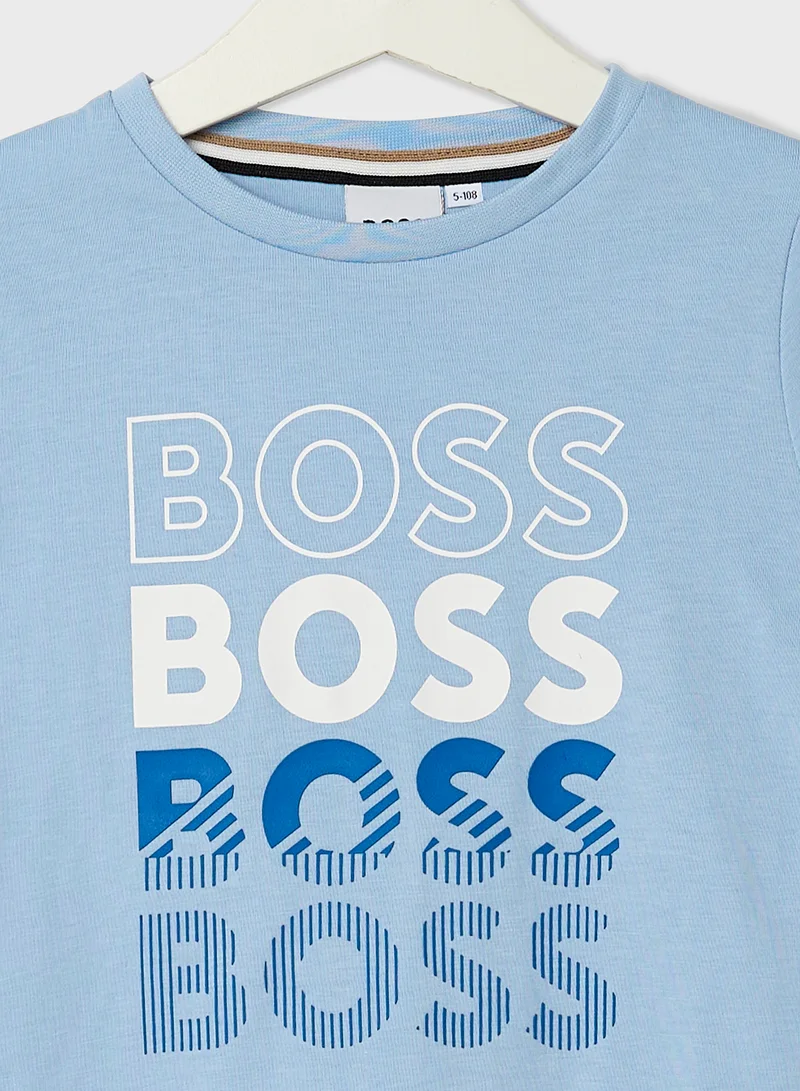 BOSS Kids Logo T-Shirt