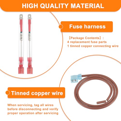HUAREW 4Pces RV Water Heater Thermal Cutoff Kit Replacement Part for Atwood 93866 Suitable for models GCH6-6E GCH6-4E G6A-8E G6A-7E GC6AA-9E G610-3E GCH10A-2E GH610-3E XTSeries Electronic Water Heater - Image 3