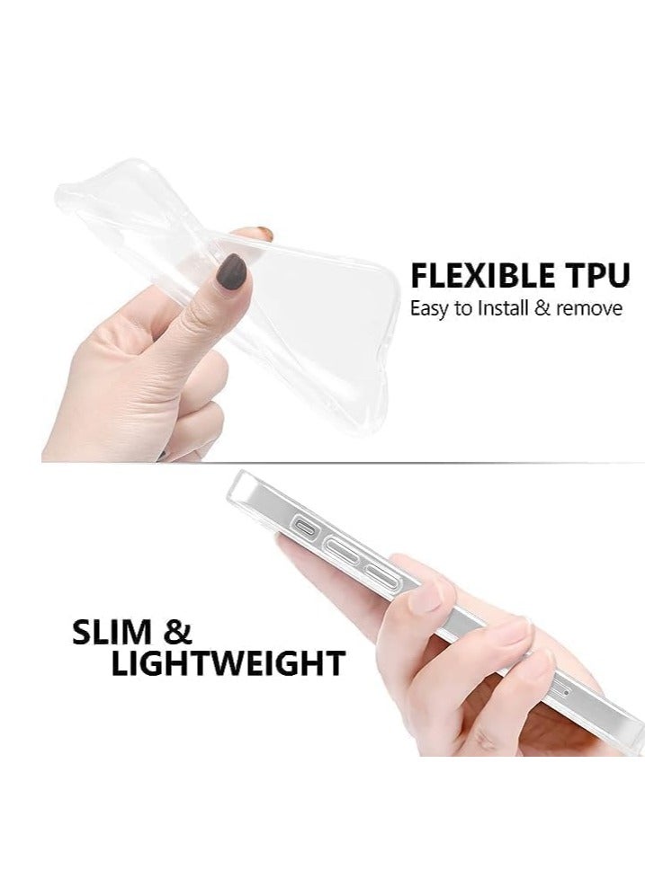 Case for Lenovo K6 (5 inch) Soft TPU Rubber Gel Bumper Transparent Back Cover