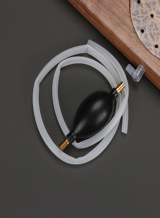 VINTORKY Tea Tray Drainage Hose Set with Suction Ball, Flexible Accessories for Gongfu Tea Ceremony, Includes Φ8 Suction Ball, Elbow, and 0.8M Hose for Effective Water Drainage - Image 5