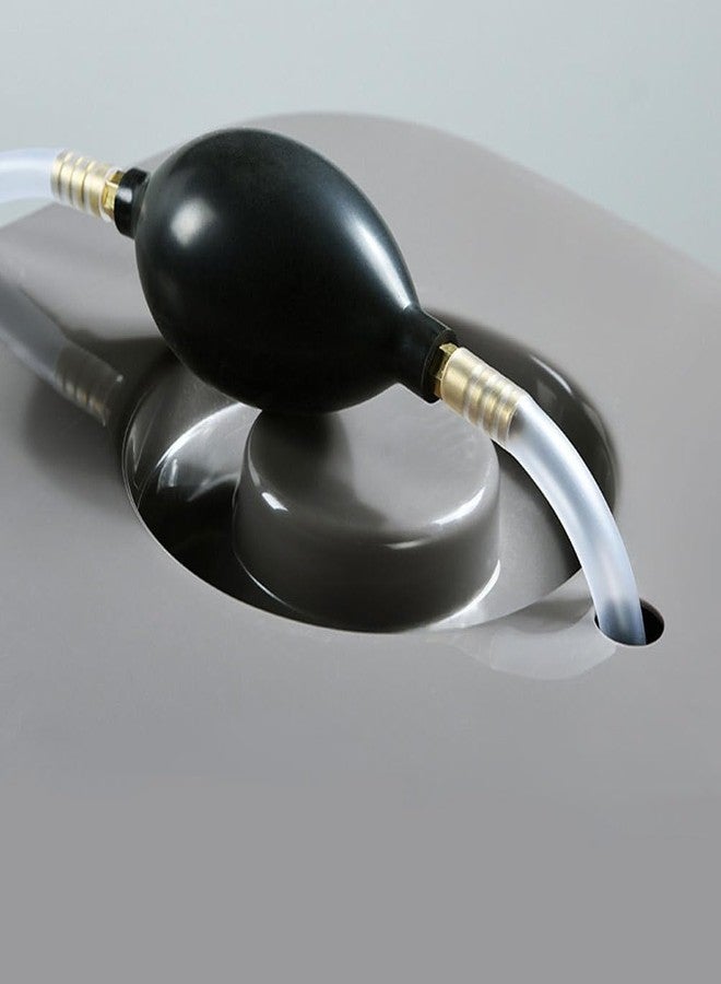 VINTORKY Tea Tray Drainage Hose Set with Suction Ball, Flexible Accessories for Gongfu Tea Ceremony, Includes Φ8 Suction Ball, Elbow, and 0.8M Hose for Effective Water Drainage - Image 3