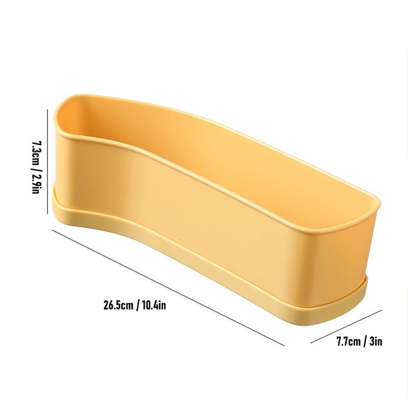 Yellow Banana Slicer Stainless Steel Blade Fruit Vegetable Cutter for Kitchen Salad Snacks - Image 4