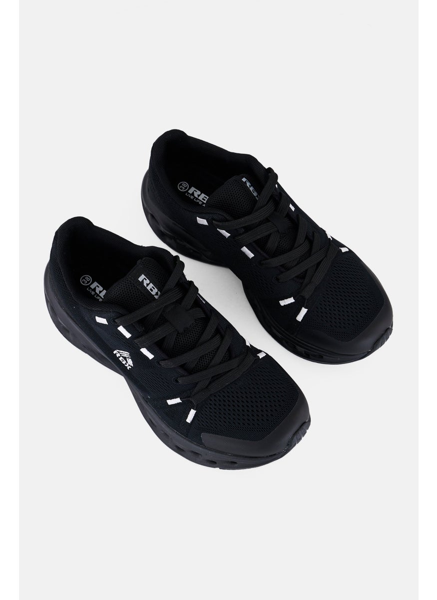 RBX Women Lace Up Outdoor Shoes, Black  - Image 4