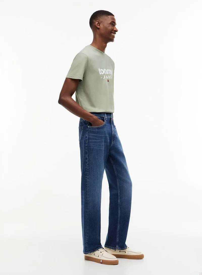 Tommy Jeans Denim Dark Otis Regular Straight Jeans for Men | Best Price UAE