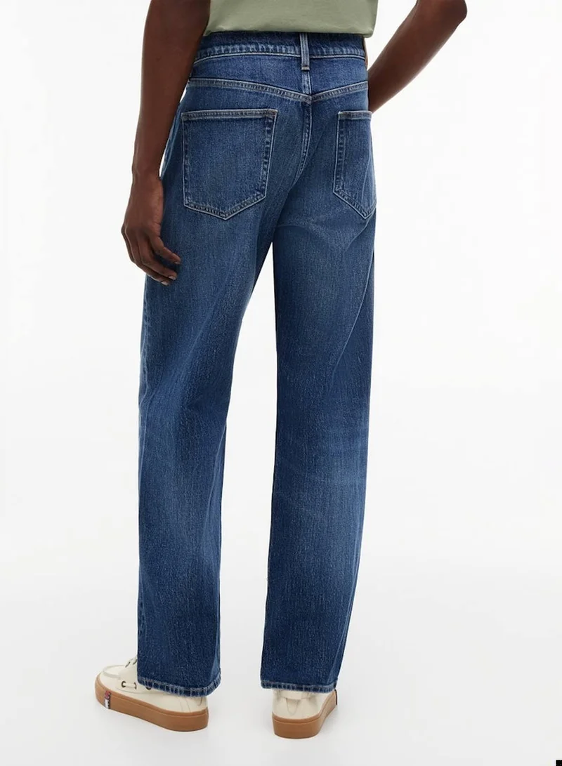 Tommy Jeans Denim Dark Otis Regular Straight Jeans for Men | Best Price UAE