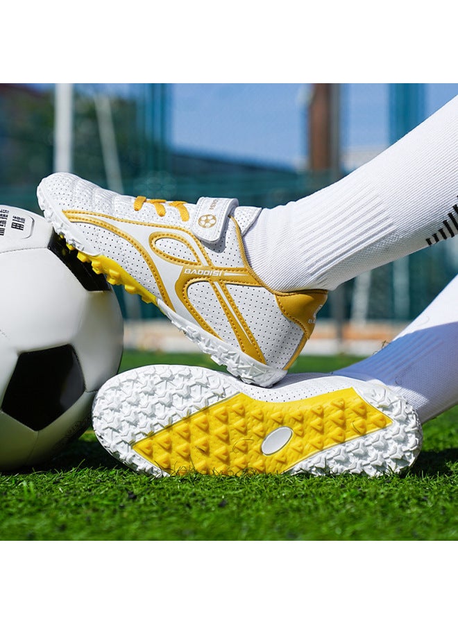 Same Style Children's Soccer Shoes With Long Spikes, Non-slip Soccer Shoes For Men And Women, Suitable For Grass