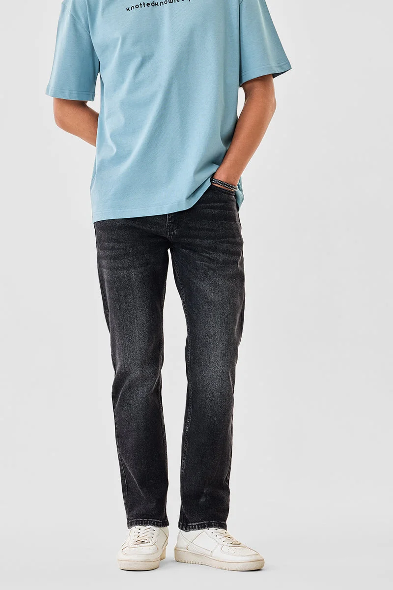 سنيتش Comfort Fit Washed Jeans