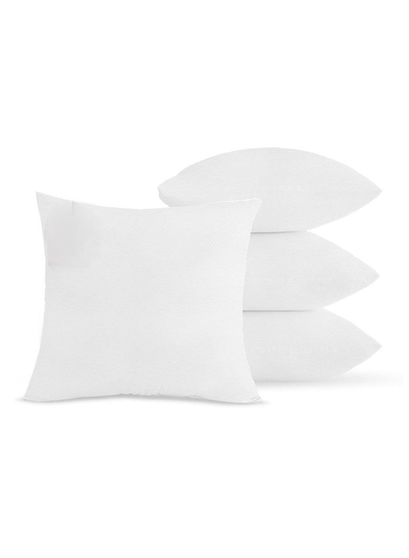 ريشا هوم 45x45cm Non-Woven Cushion Inner Pillow | 350g Fluffy Polyester Fiber Filling | 420g Decorative Cushion Insert for Sofa, Bed, Couch & Home Decor - Image 2