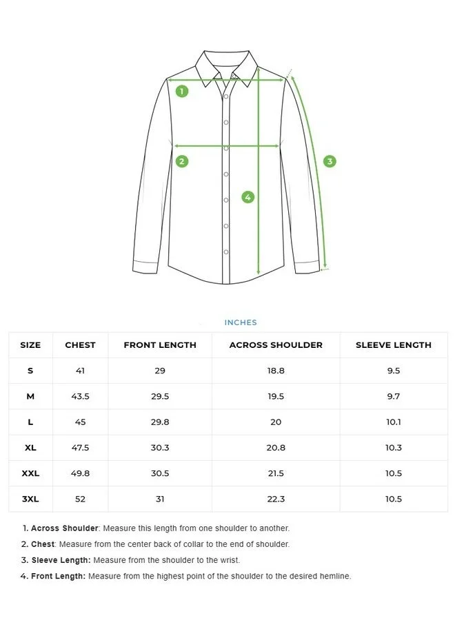 THE BEAR HOUSE  Men's Shirt for Casual and Formal Wear | Classic Button-Down Style for Office, Daily Use, Travel, Events & All-Season Outfits | Versatile & Stylish Wardrobe Essential for Every Occasion for Men | Best Price UAE