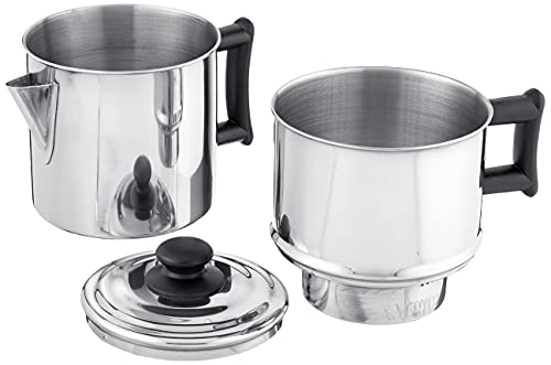 Lindy's Stainless Steel 10 Cup Drip Coffee Maker, Stovetop Coffee maker, Coffee Pot - Image 3
