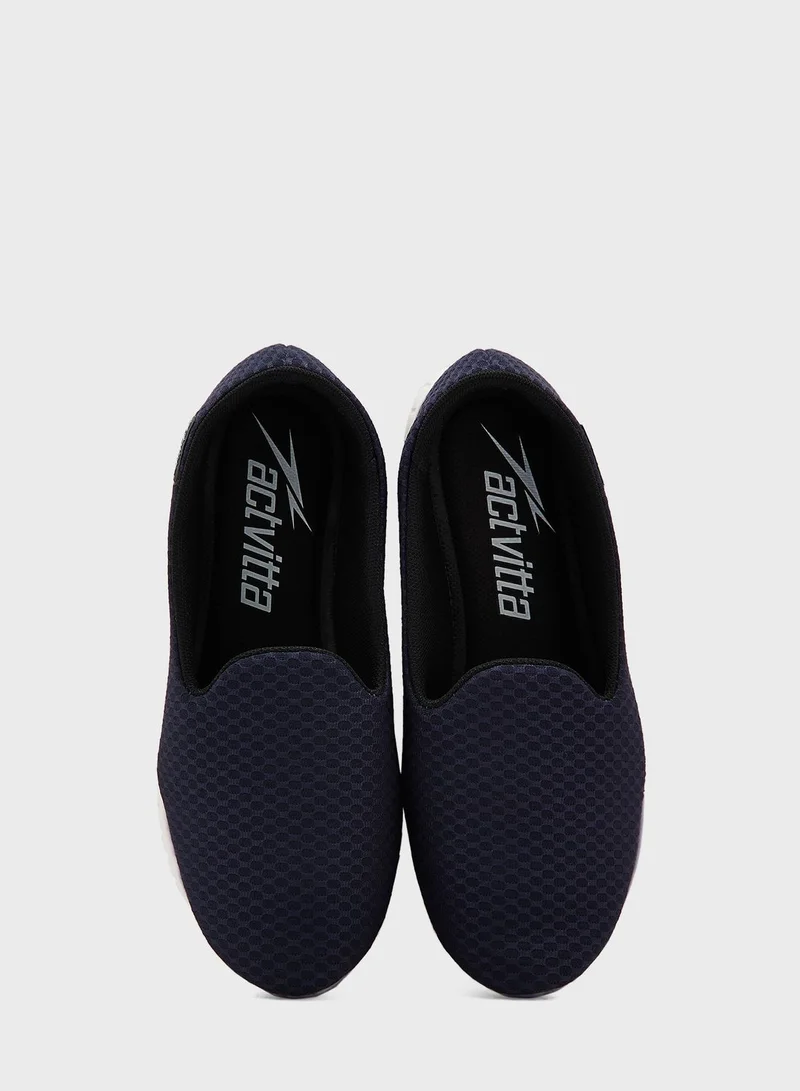 ACTVITTA Logo Detail Slip Ons