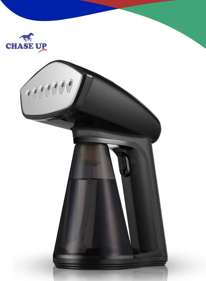 Chase Up Clothes Steamer, 1640-Watt Steamer for Clothes, Fast Heat-Up Steam Iron with 260ML Large Detachable Water Tank, Lightweight Travel Steamer, Travel Iron for Fabrics and Clothes (HY-168) - Image 1