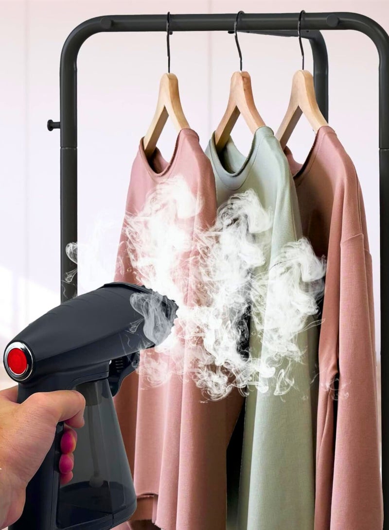 Chase Up Clothes Steamer, 1640-Watt Steamer for Clothes, Fast Heat-Up Steam Iron with 260ML Large Detachable Water Tank, Lightweight Travel Steamer, Travel Iron for Fabrics and Clothes (HY-168) - Image 2