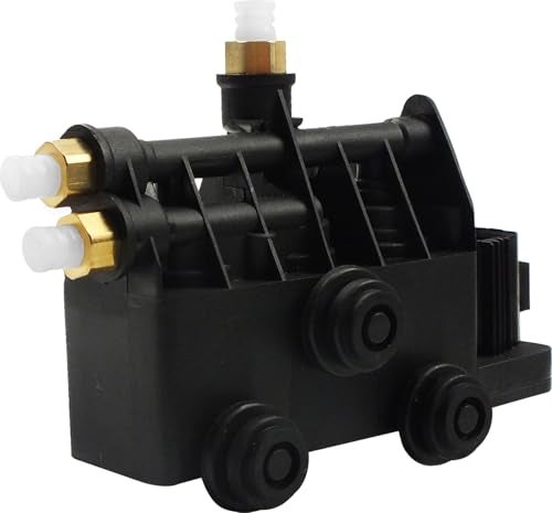 chsuatuo Front Air Suspension EAS Valve Block RVH000095 Transfer Valve - Compatible with Land Rover LR3, LR4, Range Rover Sport Air Supply Distribution - Image 1