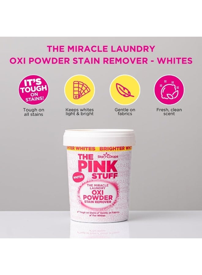 Stardrops The Miracle Laundry Oxi Powder Stain Remover For Whites 1kg - Image 5