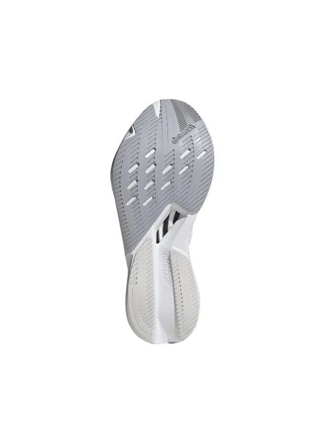 adidas Originals Adizero Boston 12 W White Running Shoes For Women 3.5