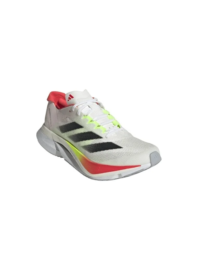 adidas Originals Adizero Boston 12 W White Running Shoes For Women 3.5