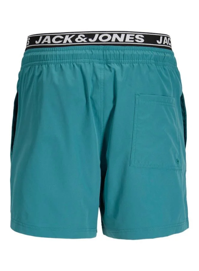 JACK & JONES  Logo Drawstring Swim Shorts for Men | Best Price UAE