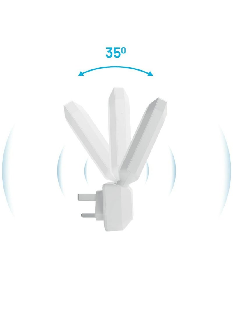 Generic Porodo 2.4GHz Wifi Signal Extender  - Image 2