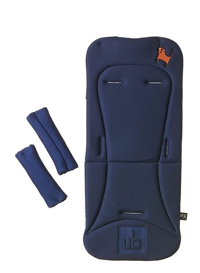 UBEYBI Stroller Cushion Set - Blue - Image 1