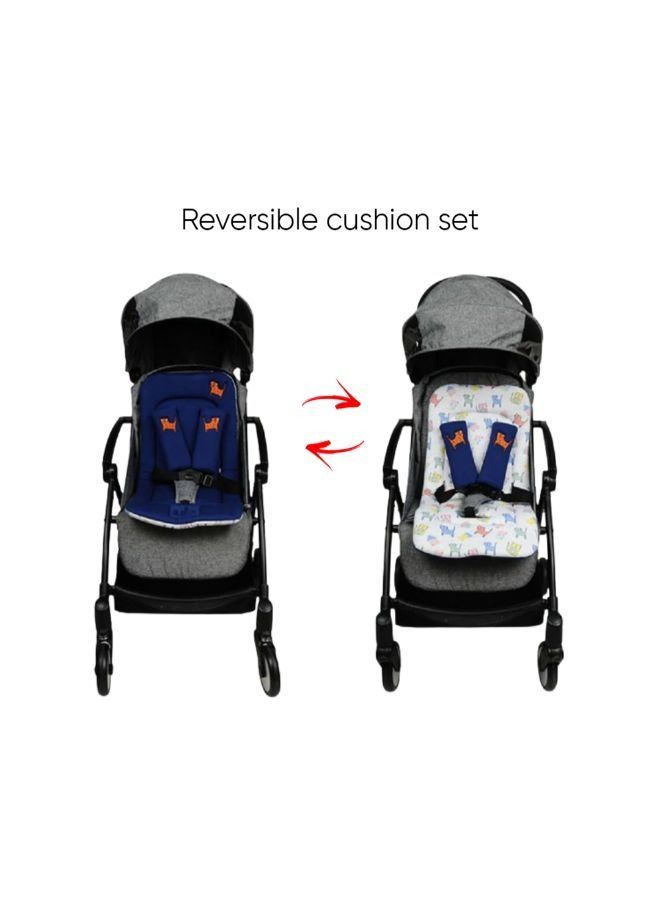 UBEYBI Stroller Cushion Set - Blue - Image 5