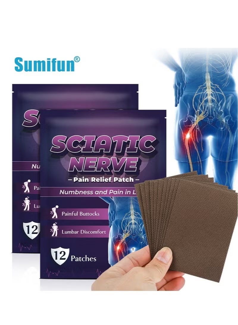 سوميفون 3 أكياس من Sumifun العصب الشهادي نقطة الإبرة التصحيح القطني التصحيح 12 التصحيح / كيس - Image 5