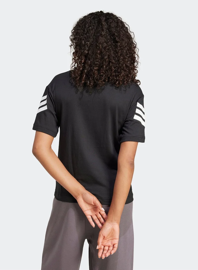 Adidas Future Icon 3 Stripe T-Shirt