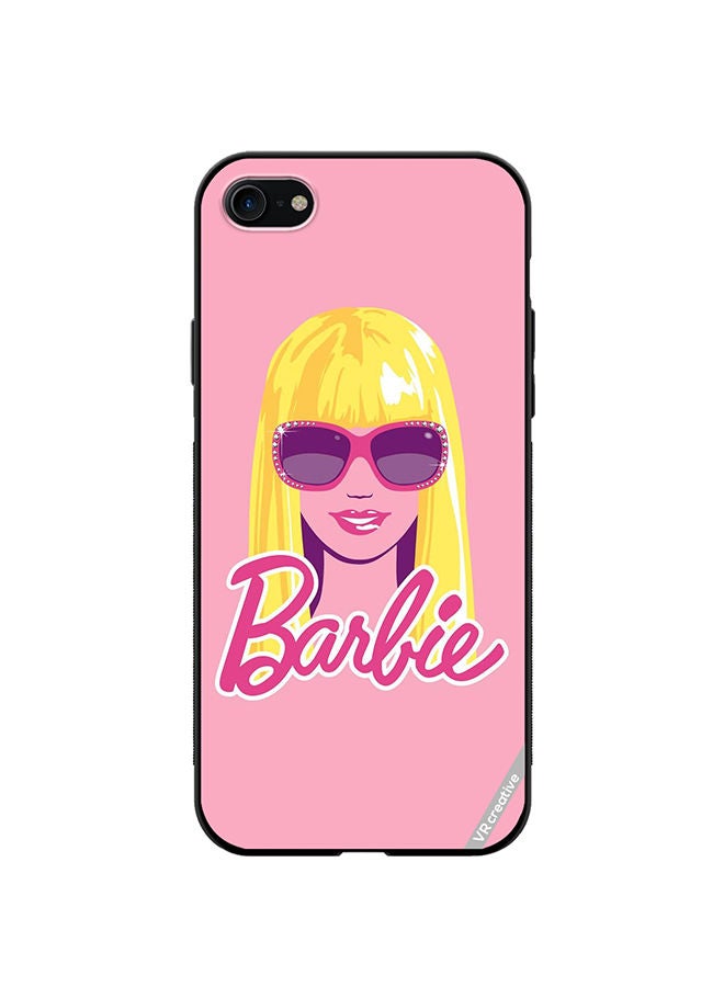 VR CREATIVE Protective Case Cover For Apple iPhone SE (2022) Pop Barbie Design Multicolour - Image 1