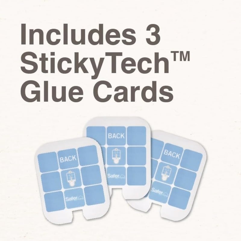Safer Home SH503 Indoor Plug-In Fly Trap Refill Pack of Glue Cards for SH502 Indoor Fly Trap – 3 Count (Pack of 1) - Image 5
