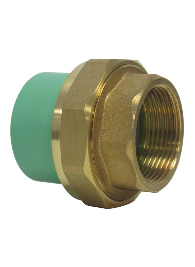 RACO Long Durability High Pressure PPR Pipe and Fittings for Hot and Cold Water Supply Heating Systems Plumbing System (FEMALE UNION) - Image 1