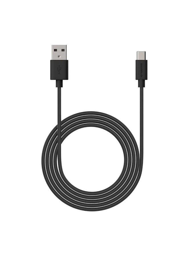 ريفرسونج كابل شحن موبايل ريفيرسونج Beta CT20 بطول 1 متر وقوة 2.4 أمبير – أسود - Image 1