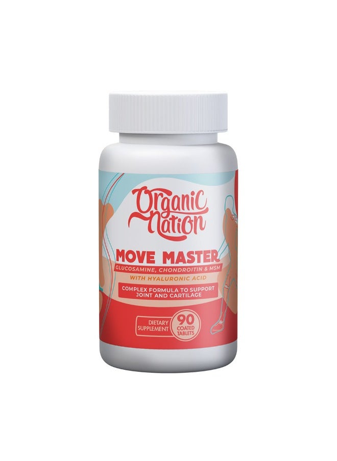 Organic Nation - 90 Coated Tablets Move Master 45 Serv - Image 1