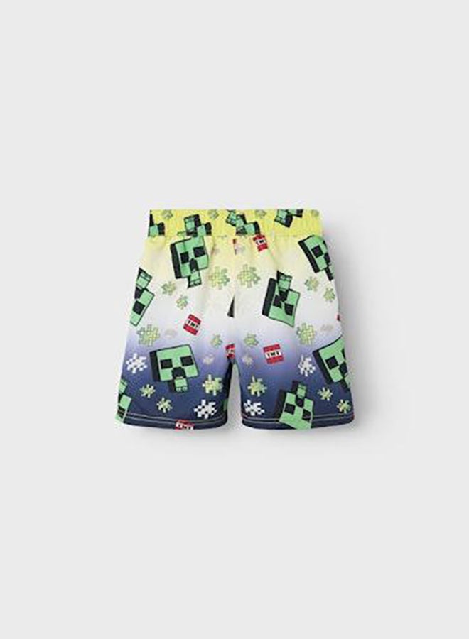 NAME IT Nkmmyx Minecraft Swimshorts Bfu  - Image 5