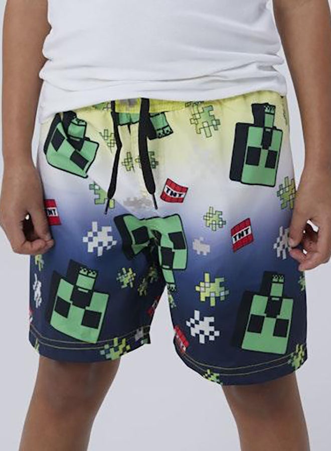 NAME IT Nkmmyx Minecraft Swimshorts Bfu  - Image 2