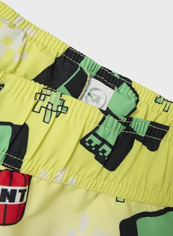NAME IT Nkmmyx Minecraft Swimshorts Bfu  - Image 3