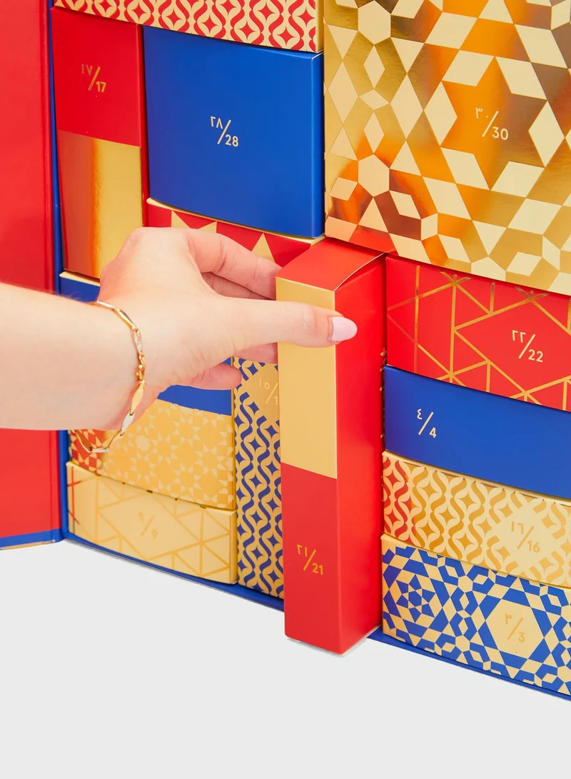 Eid Countdown Beauty Box THE COUNTDOWN TO EID BOX 30 beauty must-haves worth 1980aed/sar