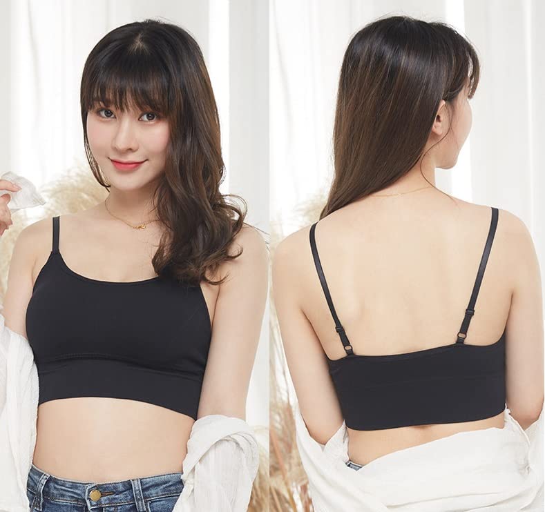 Mysha Women Cotton Padded Bra Combo Pack of 3 | Soft, Comfortable, and Breathable Fabric | Removable Pads, Adjustable Straps for Everyday Wear - Image 2