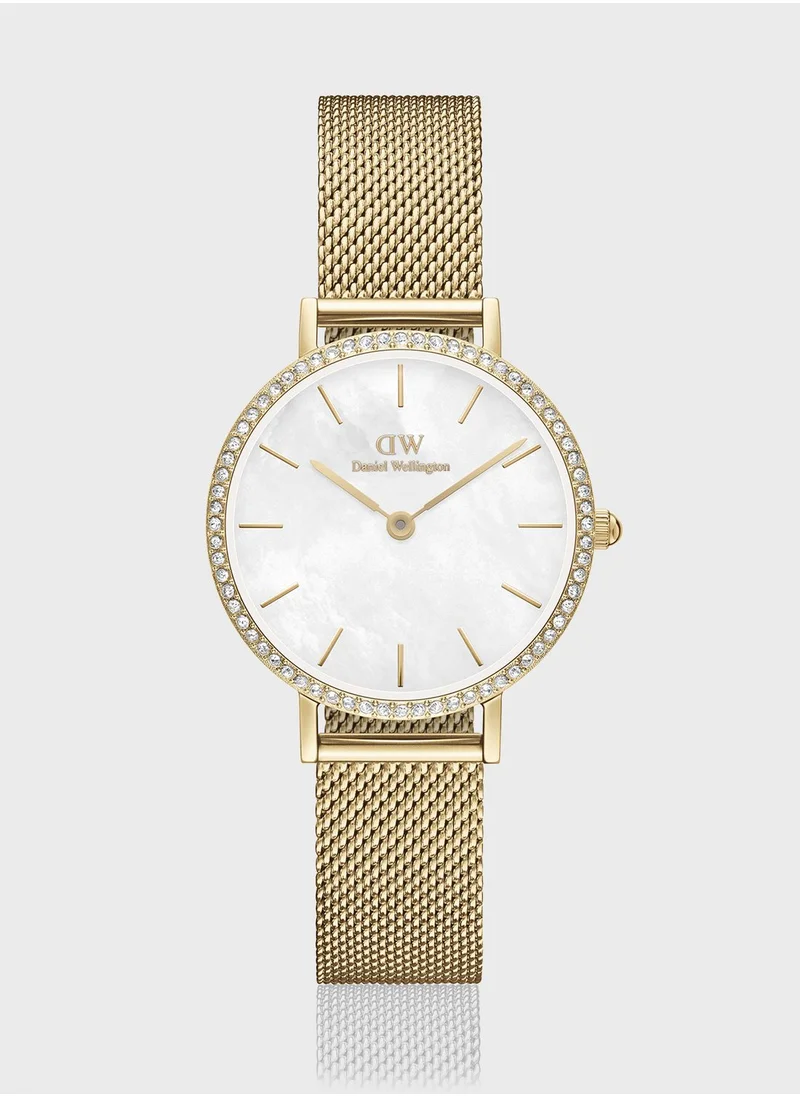 DANIEL WELLINGTON Petite Steel Strap Analog Watch