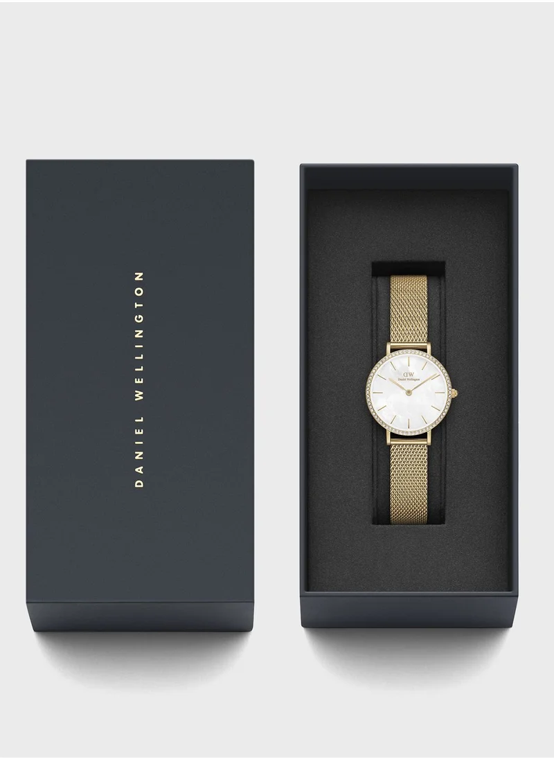 دانيال ولينغتون Petite Steel Strap Analog Watch
