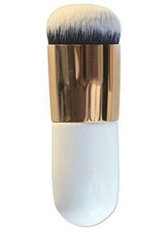 SUNISA Mini White Foundation Makeup Brush And 4 Makeup Sponge Beauty Blenders For Womens And Girls (Pack Of 5) - Image 3