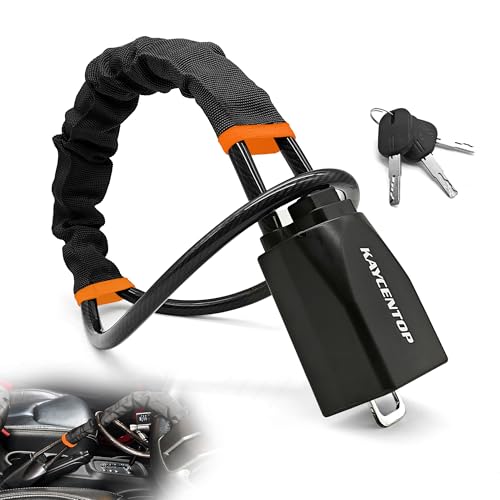 KAYCENTOP Car Steering Wheel Lock Seat Belt Lock AntiTheft Device Max 17 Inch Length Small and LightWeight MultiFunctional Fit Most Vehicle SUV Golf Cart Security Black - Image 1