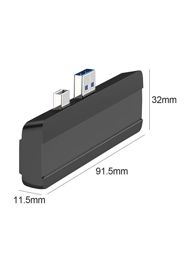 جويز موزع/محطة إرساء USB 3.0 لجهاز Surface Pro 4 5 6، محول موزع USB 3.0x3 من Takya، قارئ بطاقات ذاكرة SD وTF/Micro SD، منفذ Mini DP إلى HDMI بدقة 4K بتصميم خاص لجهاز Microsoft Surface Pro من الجيل الرابع/الخامس/السادس  - Image 2