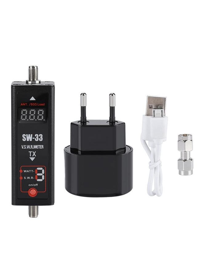 Thoraya SW-33 Mini Digital Standing-wave Table Power Meter DC Ammeter  - Image 1