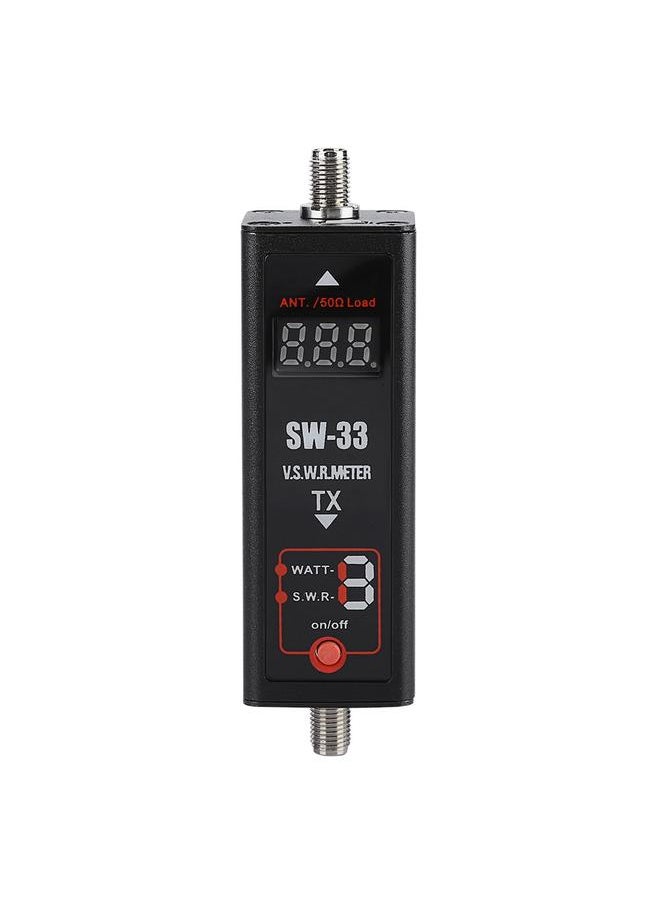 Thoraya SW-33 Mini Digital Standing-wave Table Power Meter DC Ammeter  - Image 5