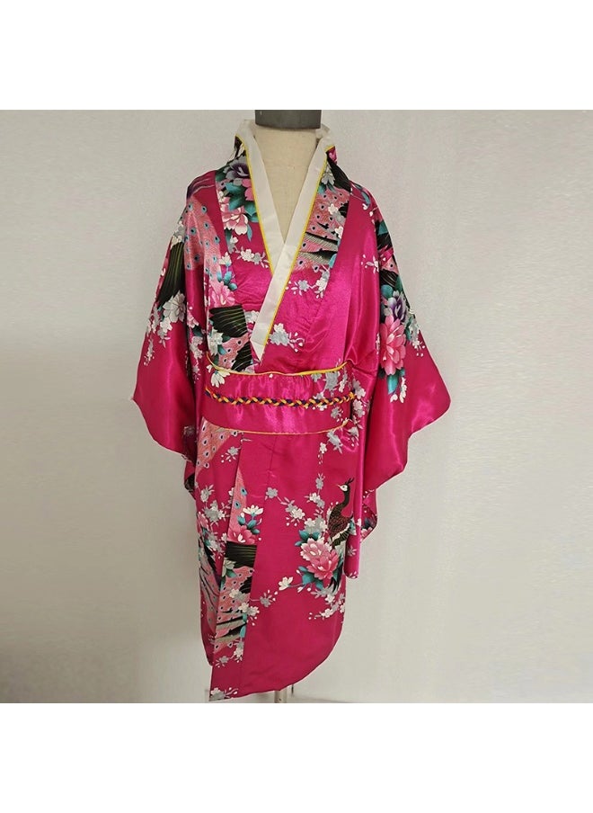 Al Aoyama Al Aoyama japanese traditional dress kimono robe for kids girls costume 