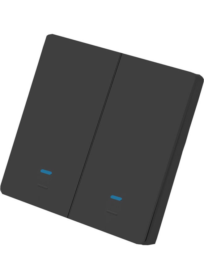 Loquat Wi-Fi Smart Switch with Installation Screws Black - Image 1